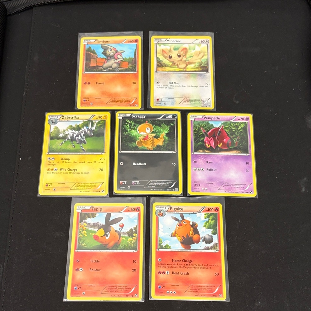 Pokemon Black and White Common Lot 2